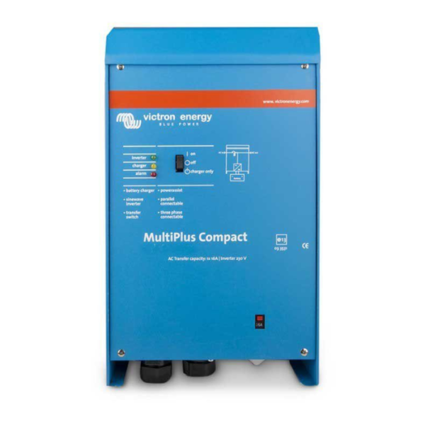Con el Inversor Cargador Victron MultiPlus-II 24V 3kVA 230V obtendrás un producto confiable, pensado para adaptarse a tus necesidades diarias.