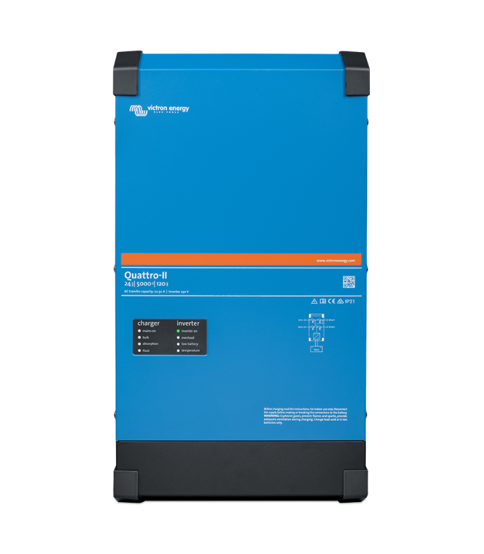 Con el Victron Inversor Cargador Quattro 12V 3000VA 120A 230VAC obtendrás un producto confiable, pensado para adaptarse a tus necesidades diarias.