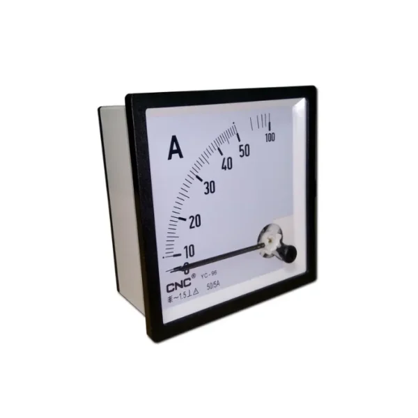 Descubre el Panel analogo corriente 96x96 0A ~ 50A peak 100A: una solución práctica, moderna y accesible.