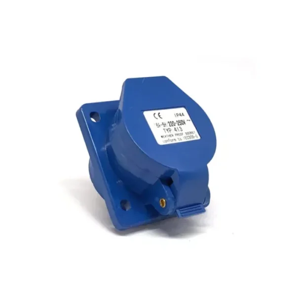 Descubre el Enchufe ind-pro hembra emb. 2P T 16A IP44: una solución práctica, moderna y accesible.