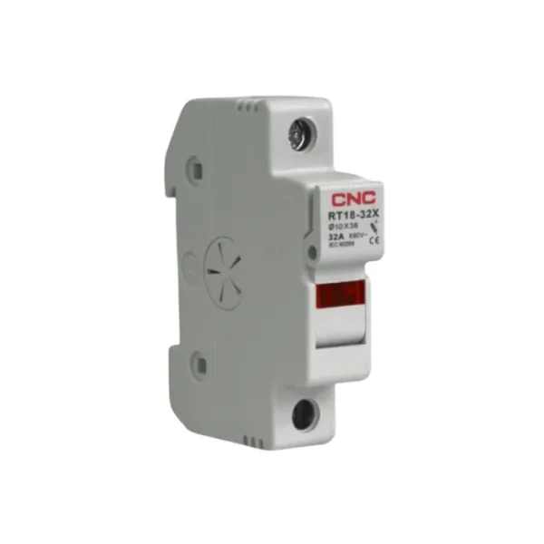 Descubre el Porta fusible RT18-32X c/led alarma 1P: una solución práctica, moderna y accesible.