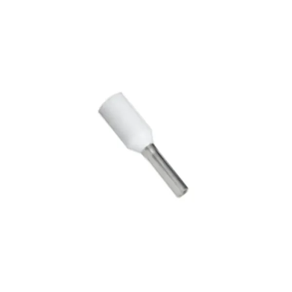 Descubre el Ferrul 22AWG 0.5mm blanco [100u]: una solución práctica, moderna y accesible.