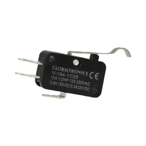 Microswitch V-154-1C25 250VAC 15A IP65 ha sido diseñado para brindar comodidad y alto rendimiento en su categoría.