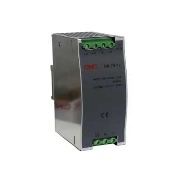 Fuente de poder a riel DIN 75W 12VDC 6.3A ha sido diseñado para brindar comodidad y alto rendimiento en su categoría.