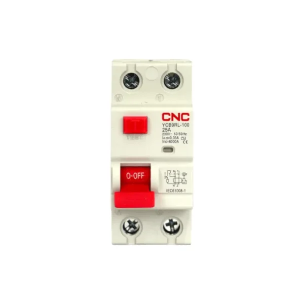 El Interruptor diferencial 2P 25A 30mA 6KA CNC es una excelente opción para quienes buscan calidad, funcionalidad y estilo.