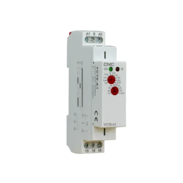 Descubre el Rele temporizador YCT8-A1 on delay 0.1~10dias CNC: una solución práctica, moderna y accesible.