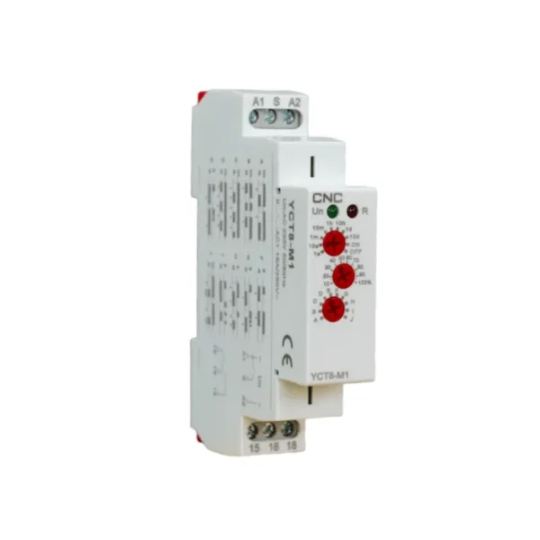 Con el Rele temporizador YCT8-M1 1NO-1NC 10 funciones CNC obtendrás un producto confiable, pensado para adaptarse a tus necesidades diarias.