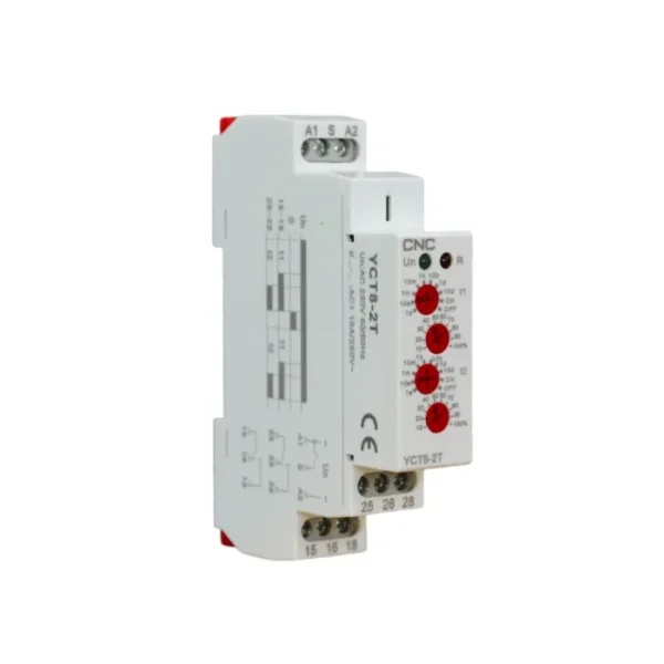 El Rele temporizador YCT8-2T de carga gradual 2NC-2NO es una excelente opción para quienes buscan calidad, funcionalidad y estilo.