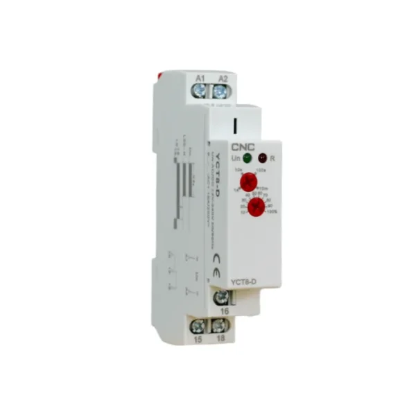Rele off delay con respaldo 1NC-1NO YCT8-D ha sido diseñado para brindar comodidad y alto rendimiento en su categoría.