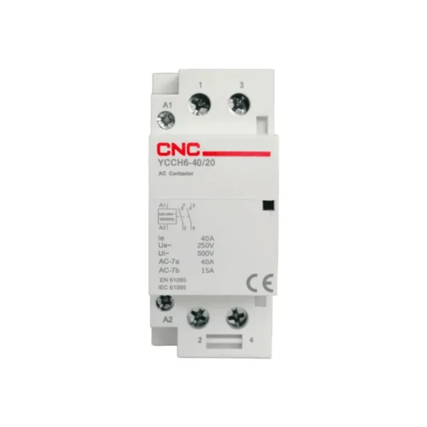 El Contactor modular 2P YCCH6 40A bobina 220vac 2NO es una excelente opción para quienes buscan calidad, funcionalidad y estilo.