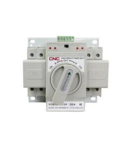 Switch de transferencia automatica 2P 25A CNC ha sido diseñado para brindar comodidad y alto rendimiento en su categoría.