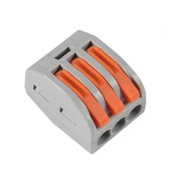 Descubre el Conector rapido PCT-213 0.8 4mm2 32A [25u/b]: una solución práctica, moderna y accesible.