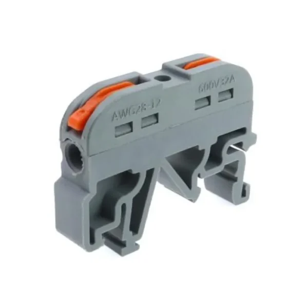 Descubre el Conector rapido PCT-121 0.8 4mm2 32A DIN [25u/b]: una solución práctica, moderna y accesible.