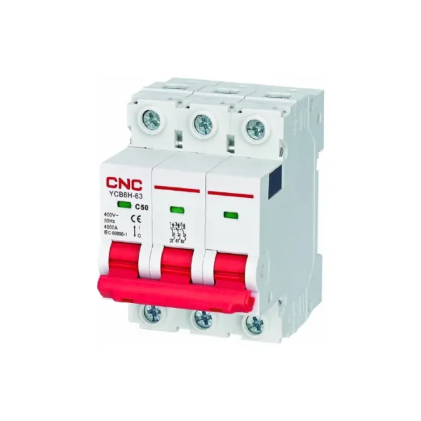 Interruptor termomagnetico 3P C 25A 10kA CNC ha sido diseñado para brindar comodidad y alto rendimiento en su categoría.