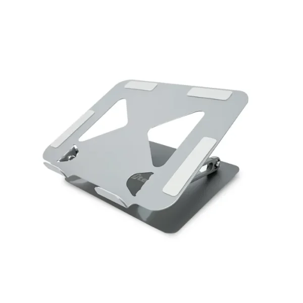 Soporte de aluminio para notebook con regulación en altura ha sido diseñado para brindar comodidad y alto rendimiento en su categoría.