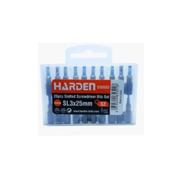 Puntas bits sl3x25mm 20pcs harden ha sido diseñado para brindar comodidad y alto rendimiento en su categoría.