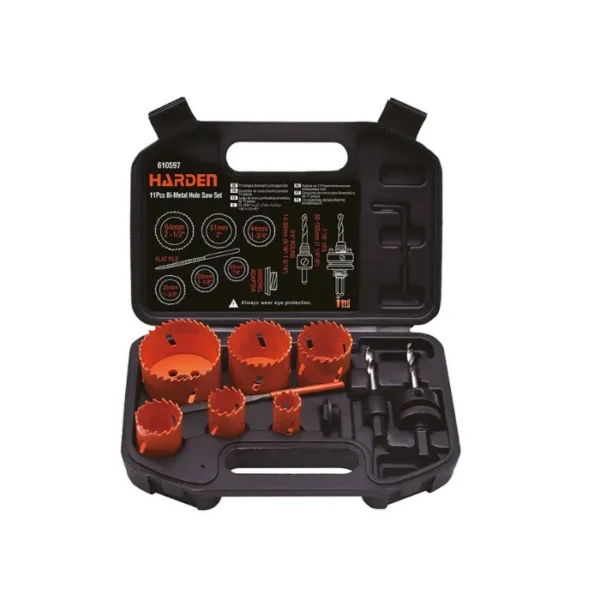 ¿Buscas algo confiable? El Set sierras copas bi-metal 11pcs cumple con lo que necesitas y más.