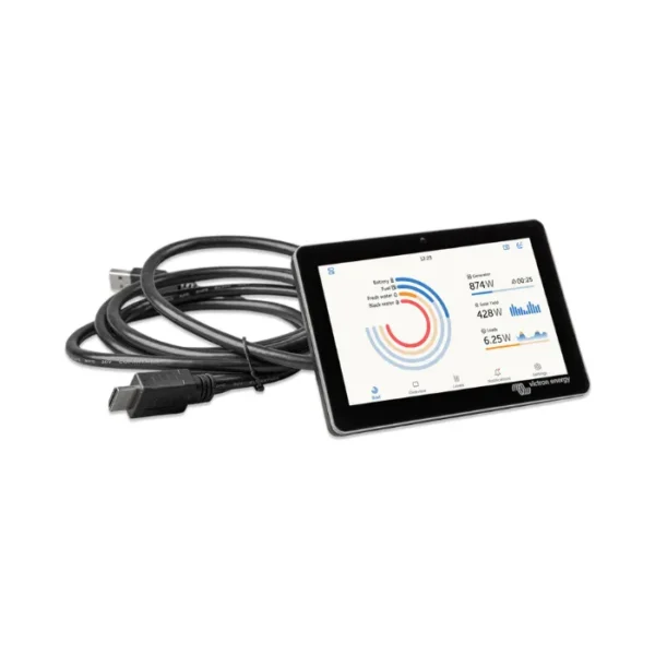 Con el GX Touch 50 Victron obtendrás un producto confiable, pensado para adaptarse a tus necesidades diarias.