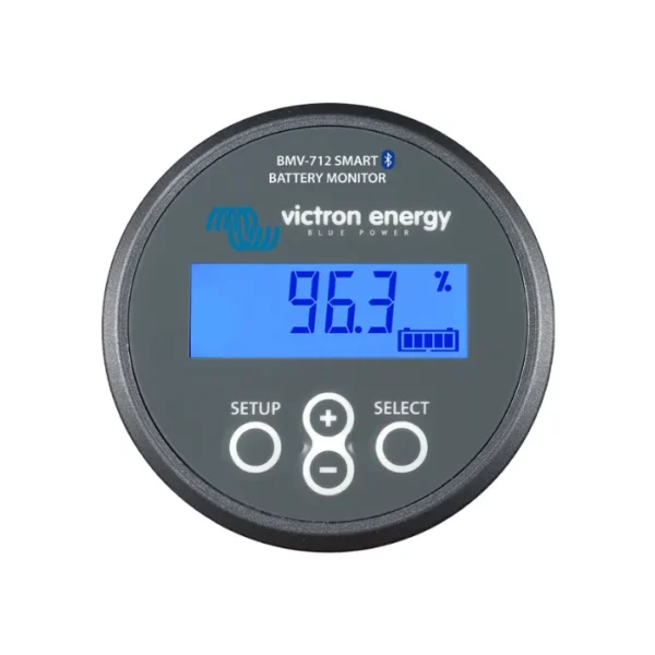 Monitor de Baterías BMV-712 Smart Victron ha sido diseñado para brindar comodidad y alto rendimiento en su categoría.