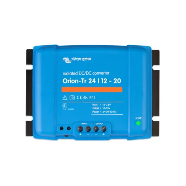 El Orion-Tr 24/12-20A (240W) Victron es una excelente opción para quienes buscan calidad, funcionalidad y estilo.