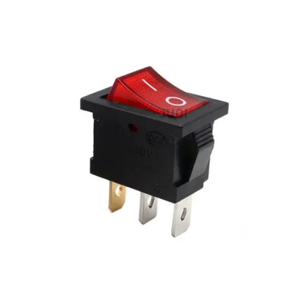 El Switch ON-OFF Rojo PILOTO 250VAC 6A 250VAC 2P L: 19mm A:12mm es una excelente opción para quienes buscan calidad, funcionalidad y estilo.