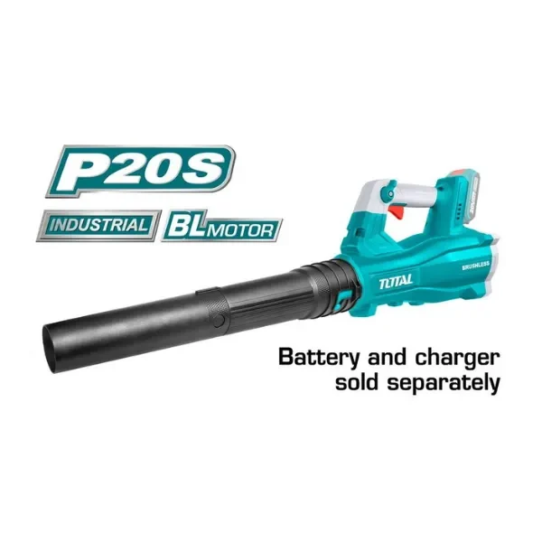 Descubre el SOPLADOR INALAMBRICO LITIO-ION 2 X 20V TOTAL: una solución práctica, moderna y accesible.