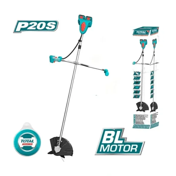 ORILLADORA INALÁMBRICA LITIO-ION 40V + 2 BATERIAS TOTAL ha sido diseñado para brindar comodidad y alto rendimiento en su categoría.