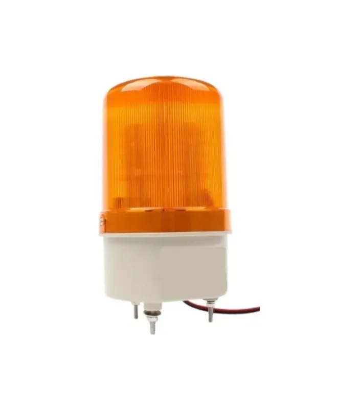 Descubre el Baliza Led Ambar AMBAR BASE APERNADA 220VAC 10W Ø88MM: una solución práctica, moderna y accesible.