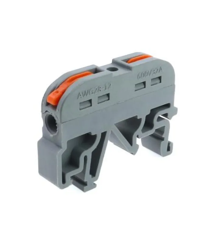Descubre el Conector rapido PCT-121 0.8 4mm2 32A DIN [25u/b]: una solución práctica, moderna y accesible.