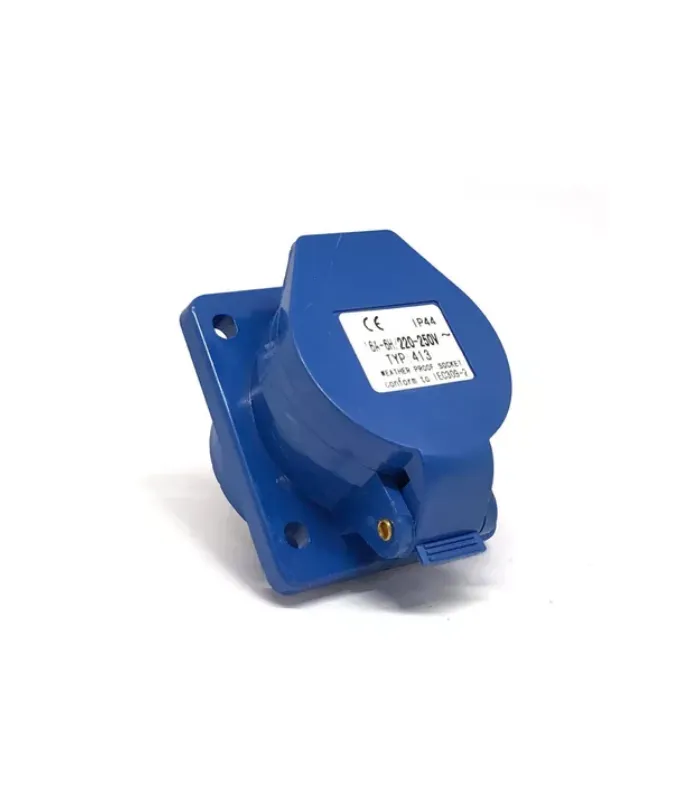 Descubre el Enchufe ind-pro hembra emb. 2P T 16A IP44: una solución práctica, moderna y accesible.
