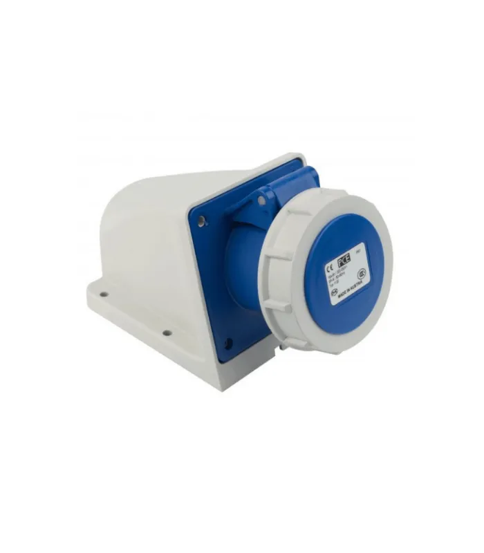 Descubre el Enchufe ind-pro hembra sob. 2P T 16A IP67: una solución práctica, moderna y accesible.