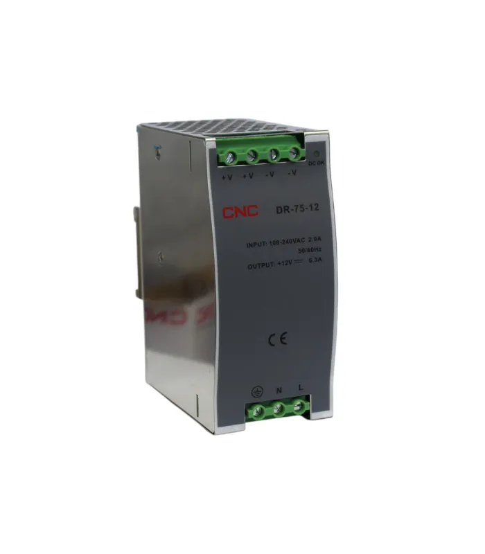 Fuente de poder a riel DIN 75W 12VDC 6.3A ha sido diseñado para brindar comodidad y alto rendimiento en su categoría.