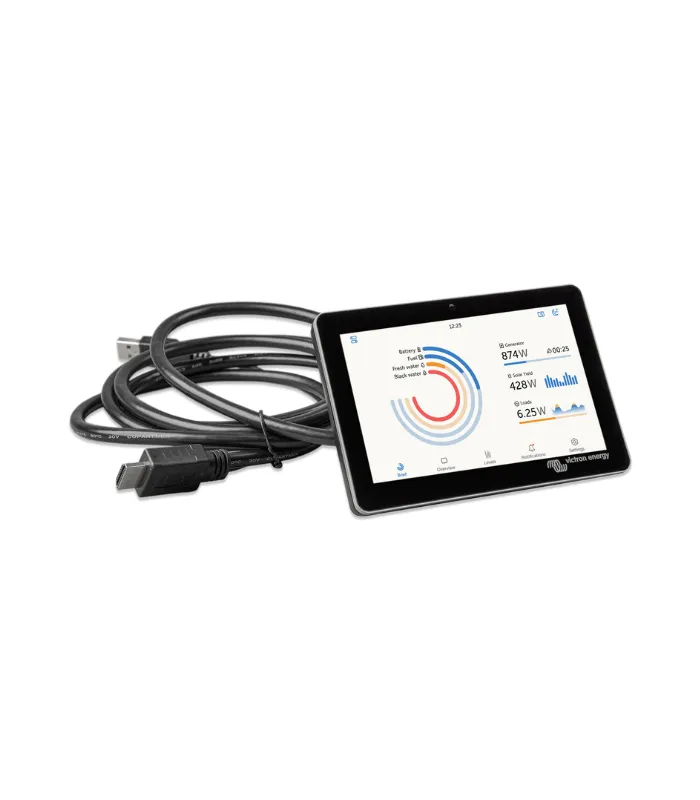 ¿Buscas algo confiable? El GX Touch 70 Victron cumple con lo que necesitas y más.