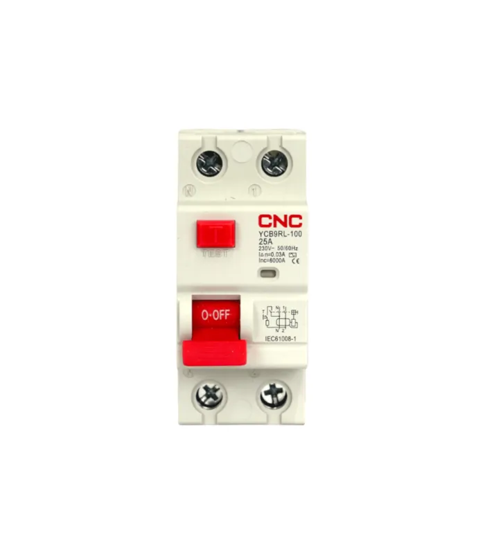 El Interruptor diferencial 2P 25A 30mA 6KA CNC es una excelente opción para quienes buscan calidad, funcionalidad y estilo.