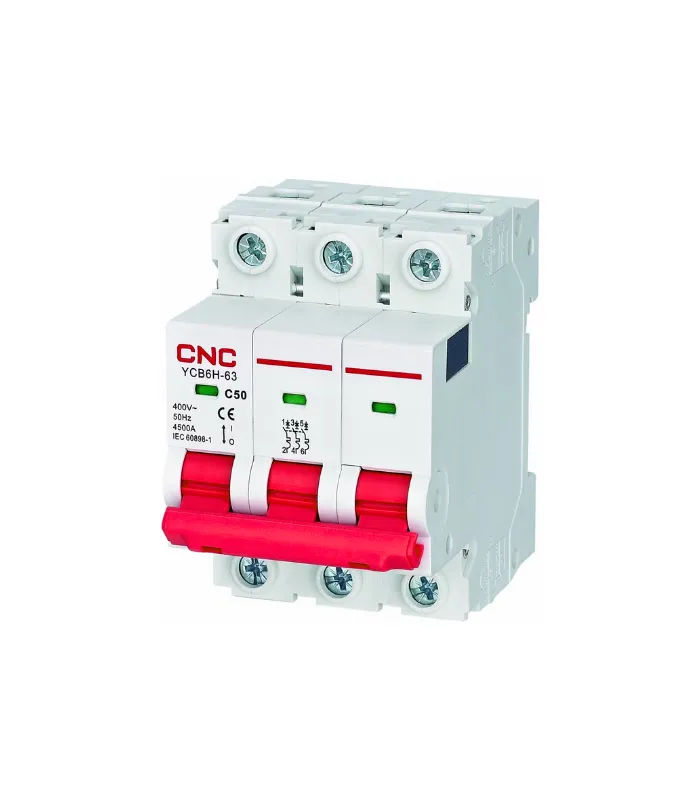 Interruptor termomagnetico 3P C 25A 10kA CNC ha sido diseñado para brindar comodidad y alto rendimiento en su categoría.
