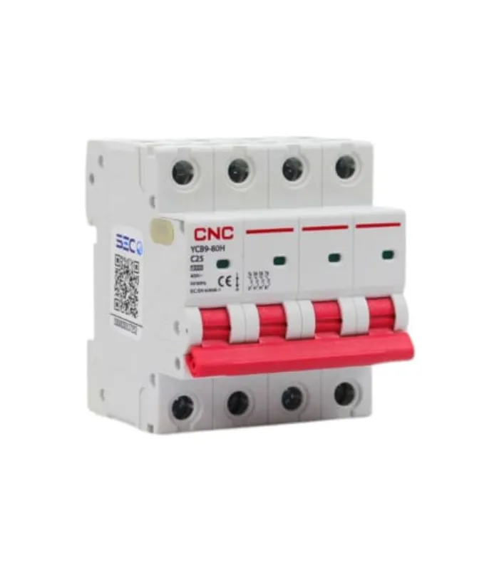 El Interruptor termomagnetico 4P C 25A 10kA CNC es una excelente opción para quienes buscan calidad, funcionalidad y estilo.
