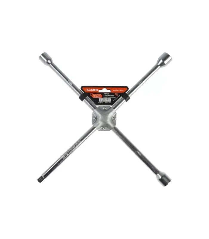 Con el Llave de cruz 18” harden obtendrás un producto confiable, pensado para adaptarse a tus necesidades diarias.