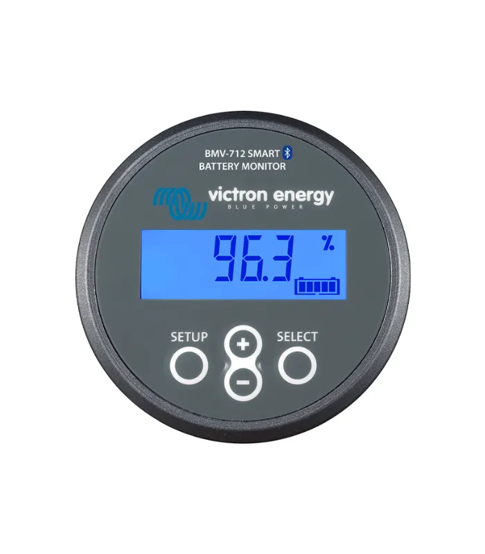 Monitor de Baterías BMV-712 Smart Victron ha sido diseñado para brindar comodidad y alto rendimiento en su categoría.