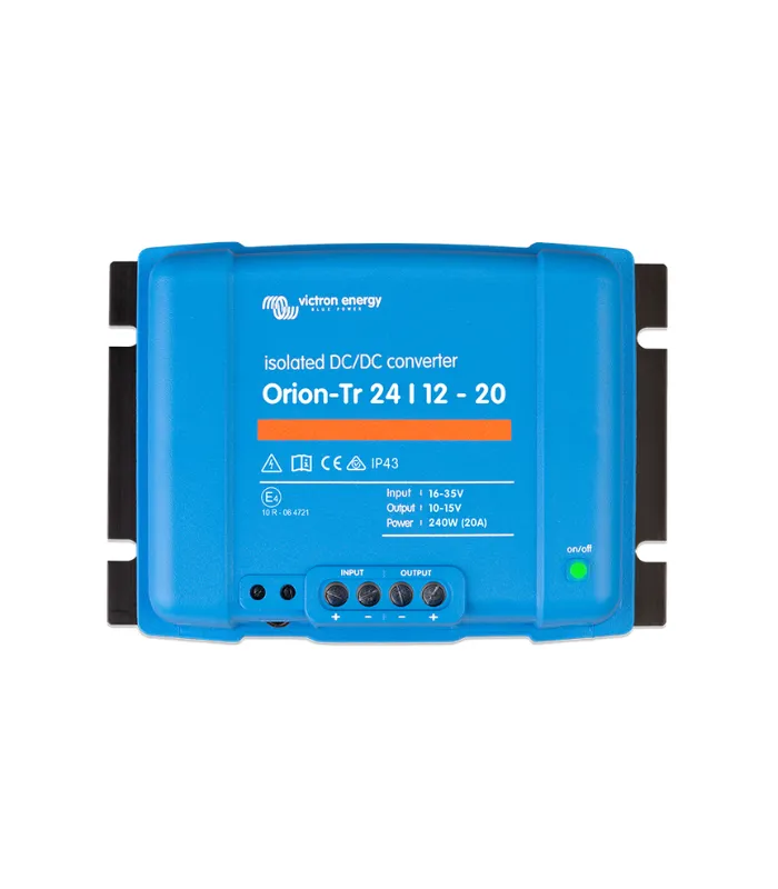El Orion-Tr 24/12-20A (240W) Victron es una excelente opción para quienes buscan calidad, funcionalidad y estilo.
