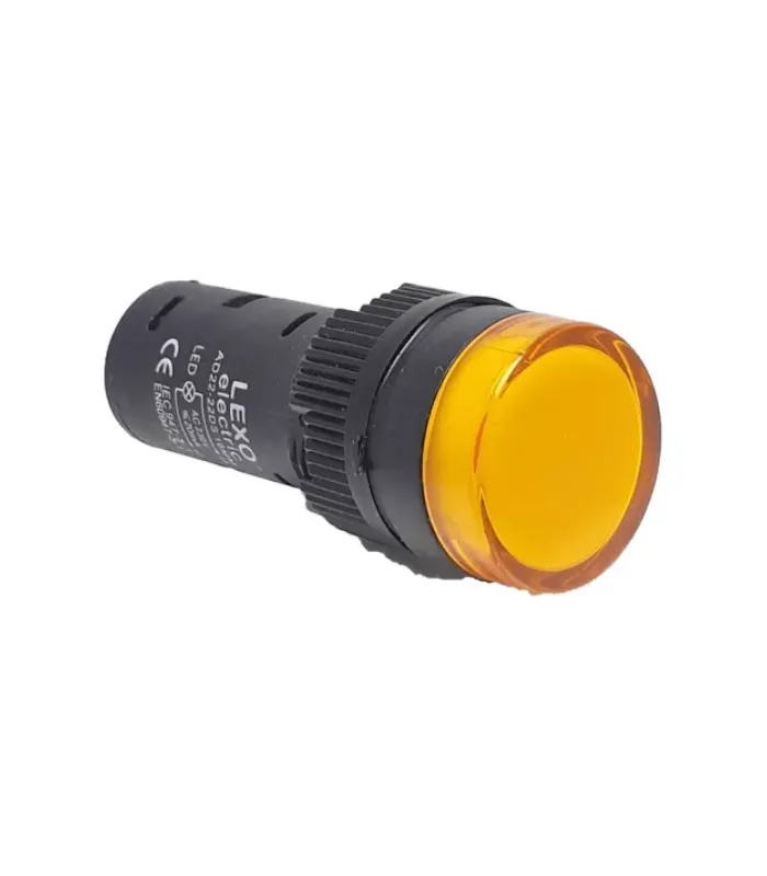 Descubre el Piloto led 22mm IP67 amarillo 24VDC/24VAC: una solución práctica, moderna y accesible.