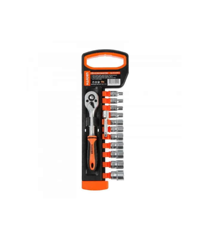 El Set chicharra 1/4” 13pcs harden es una excelente opción para quienes buscan calidad, funcionalidad y estilo.