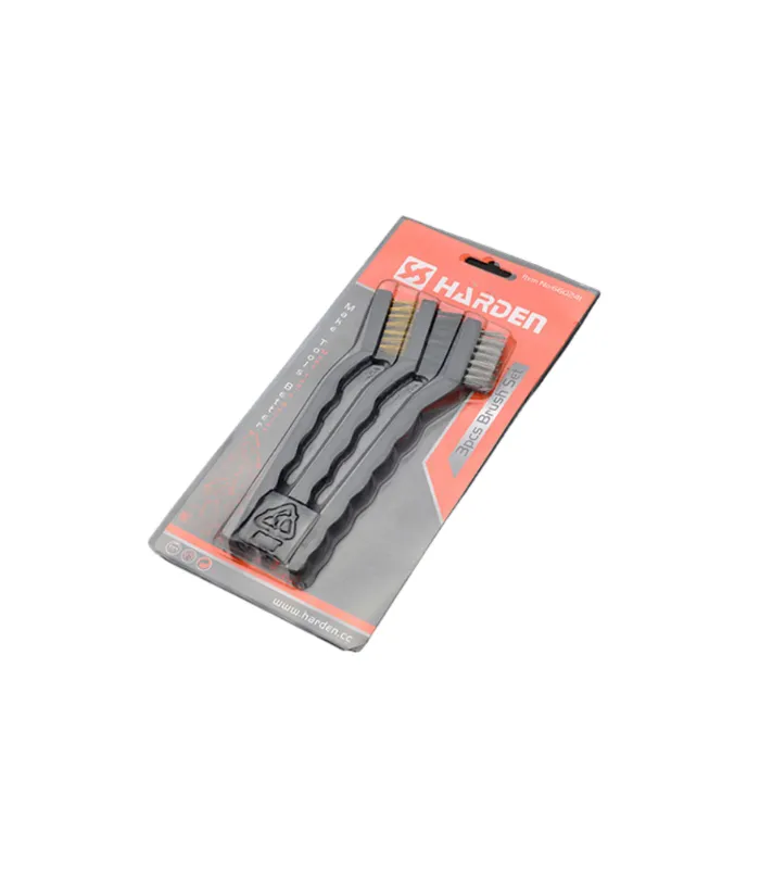 Set escobillas 3pcs harden ha sido diseñado para brindar comodidad y alto rendimiento en su categoría.