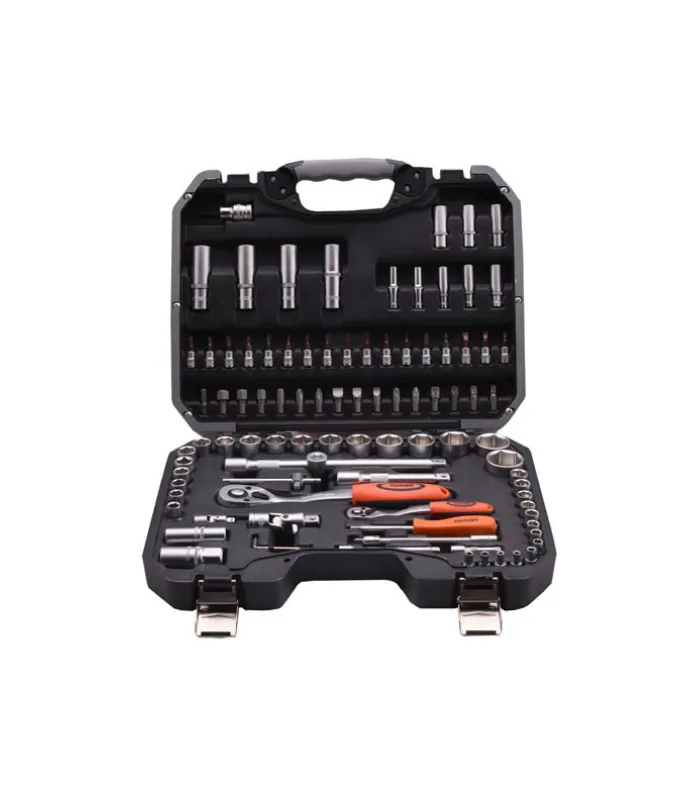 Set herramienta 1/2” & 1/4” 94pcs harden ha sido diseñado para brindar comodidad y alto rendimiento en su categoría.