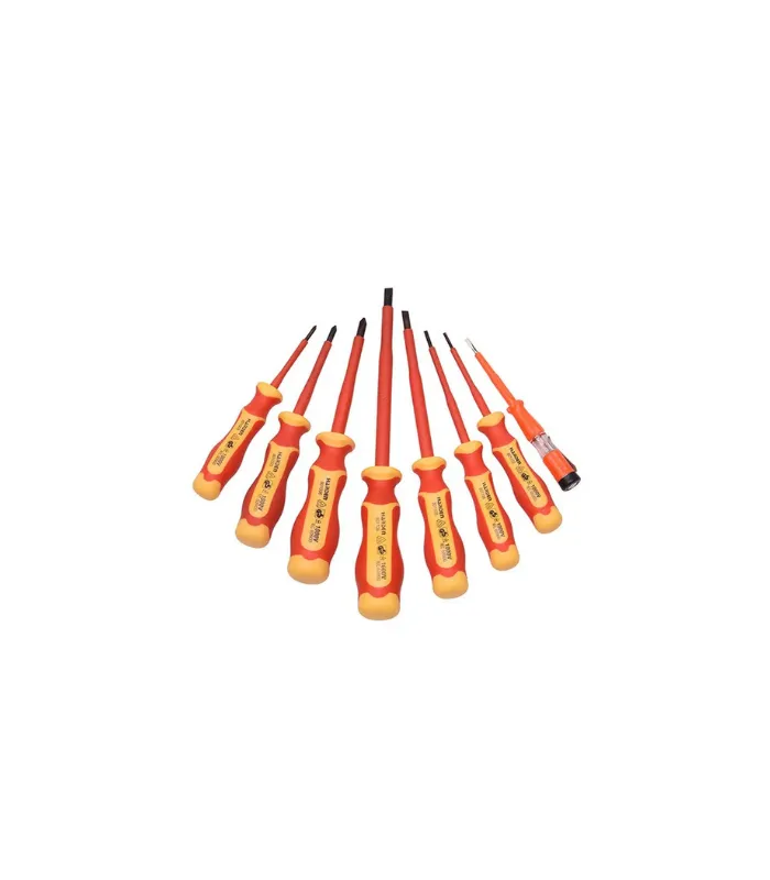 Set herramientas aisladas 8 piezas 1000v harden ha sido diseñado para brindar comodidad y alto rendimiento en su categoría.