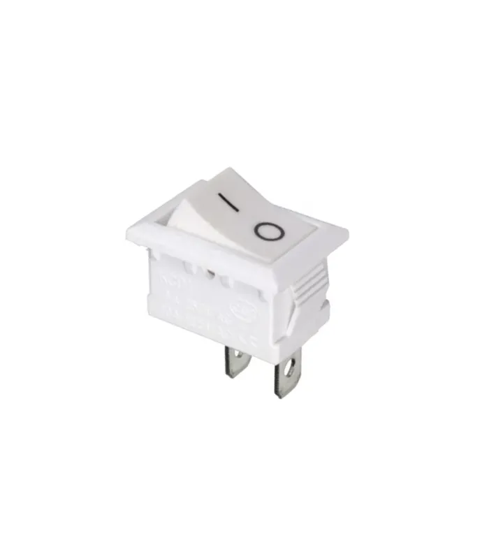 Descubre el Switch ON-OFF 3A 250VAC 2P L: 19mm A:12mm: una solución práctica, moderna y accesible.