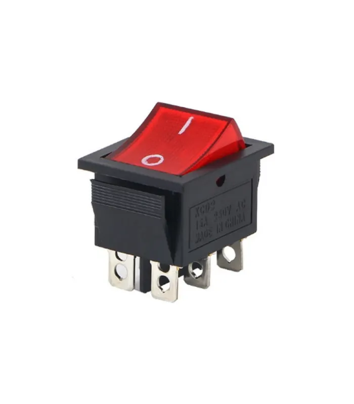 Switch ON-OFF PILOTO 250VAC 16A 250VAC 6P L: 26mm A:22mm ha sido diseñado para brindar comodidad y alto rendimiento en su categoría.