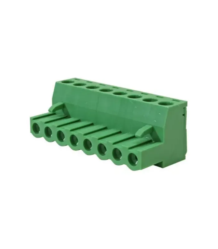 Descubre el TERMINAL BLOCK 8P CURVO PITCH 5.08mm 300V 15A MAX: una solución práctica, moderna y accesible.