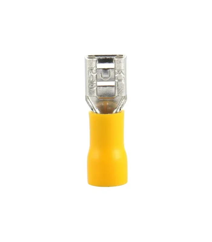 Con el Terminal Hembra Amarillo (7.4mm // 10-12AWG) obtendrás un producto confiable, pensado para adaptarse a tus necesidades diarias.
