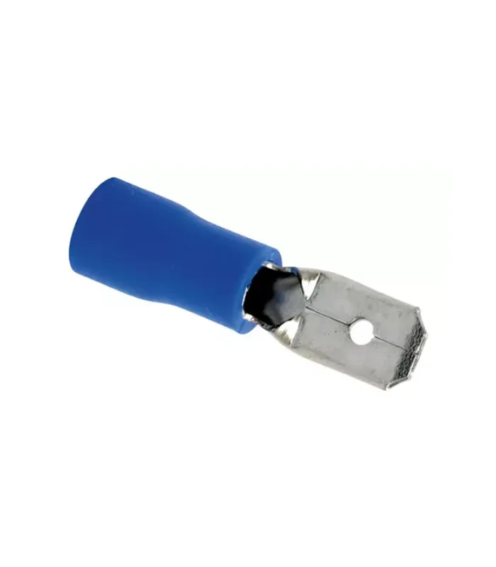 Descubre el Terminal Macho Azul (4.75mm // 14-16AWG): una solución práctica, moderna y accesible.