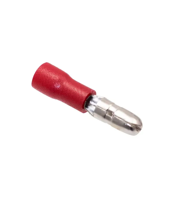 ¿Buscas algo confiable? El Terminal Mcho Bala Aislado Rojo (4mm // 22-16AWG) cumple con lo que necesitas y más.